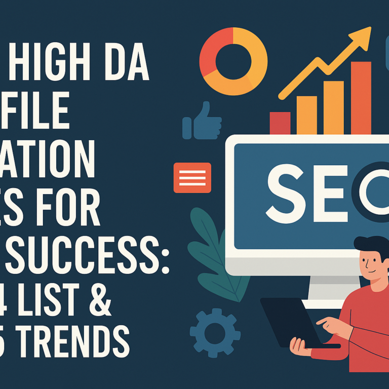 Top High DA Profile Creation Sites for SEO Success | 2024 List & 2025 Trends 1 Profile Creation Sites